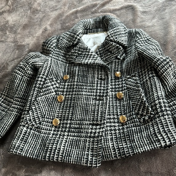 Coach New Without Tags Woman’s Houndstooth Jacket xs - Picture 6 of 7